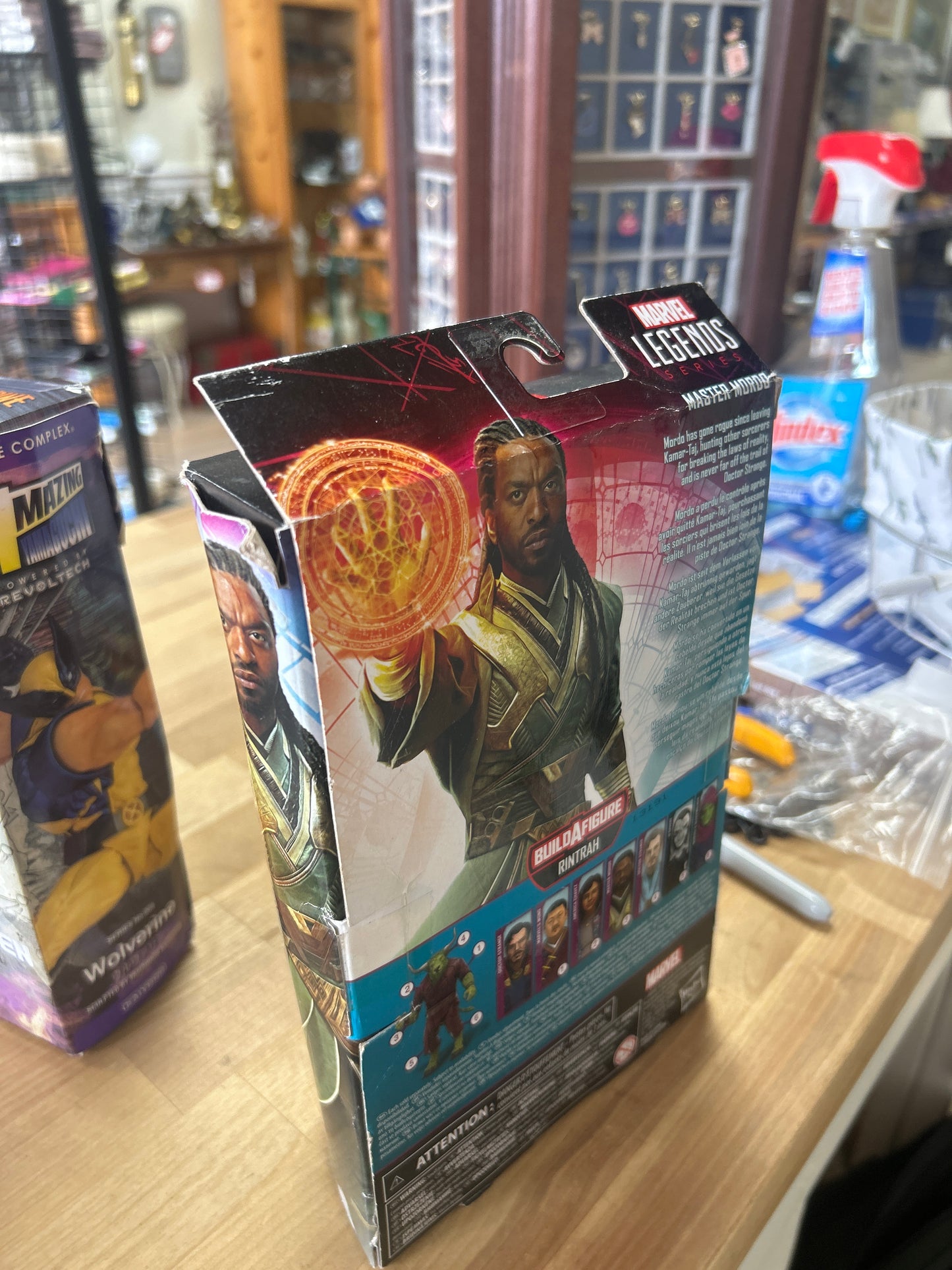 Master Mordo Doctor Strange 6 Inch Figure Legends Series Hasbro (boxes is rough)