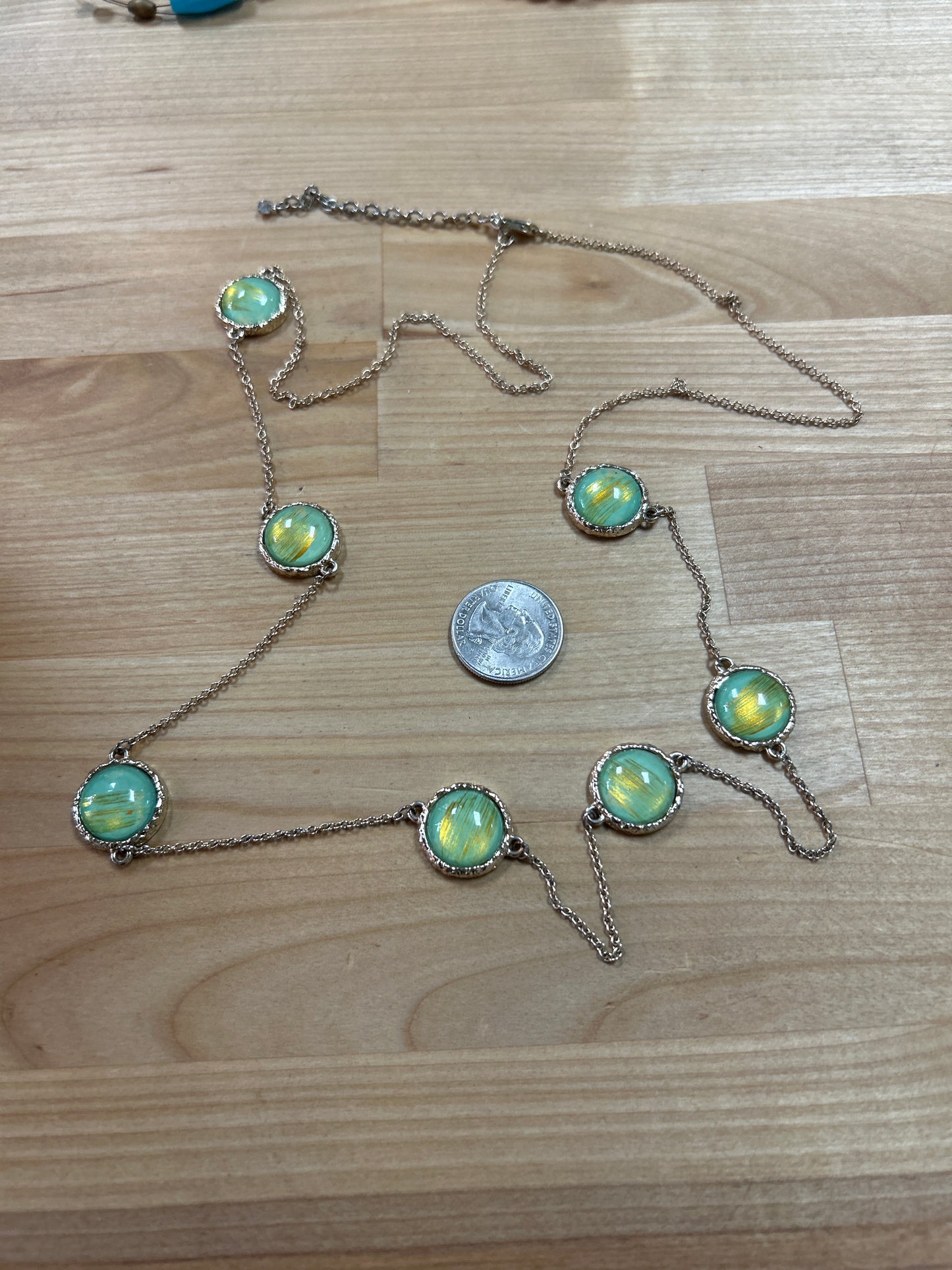 Green Necklace 43025-6
