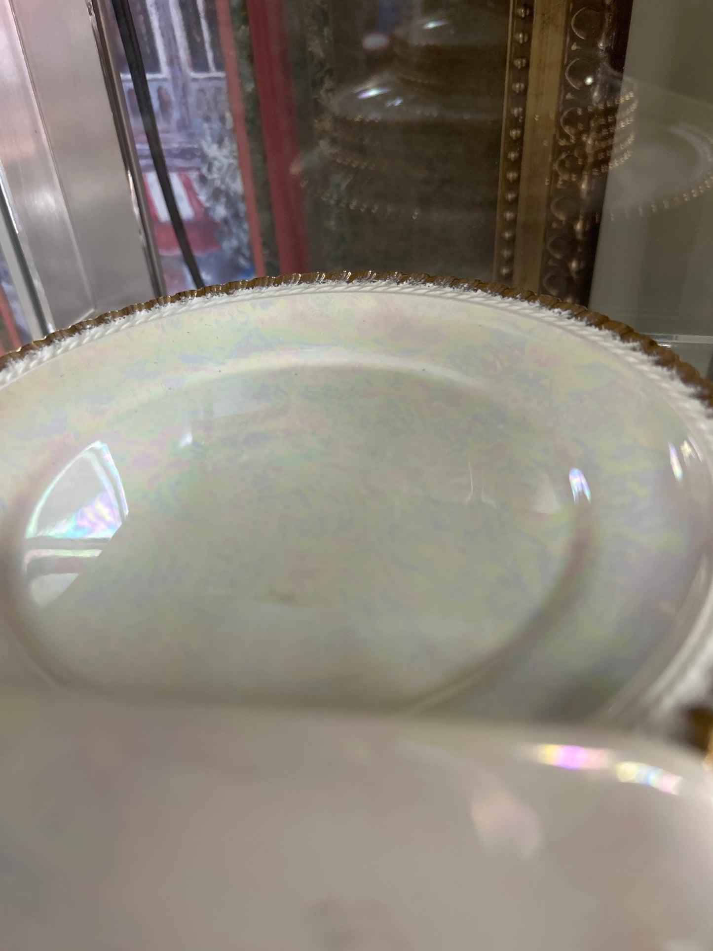 Pearl 22k China Cake set