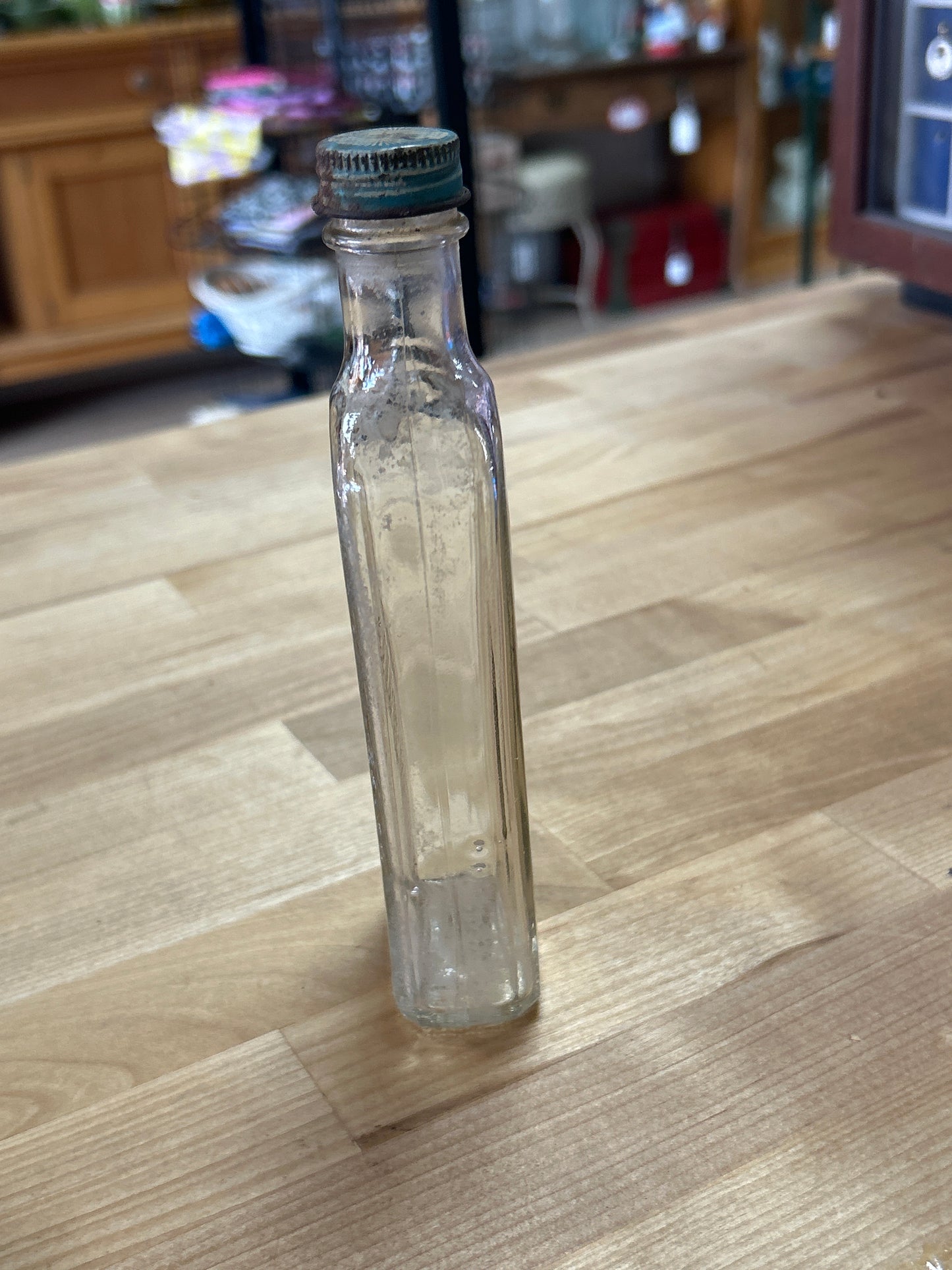 Vintage Rawleigh’s Empty Bottle w/ lid