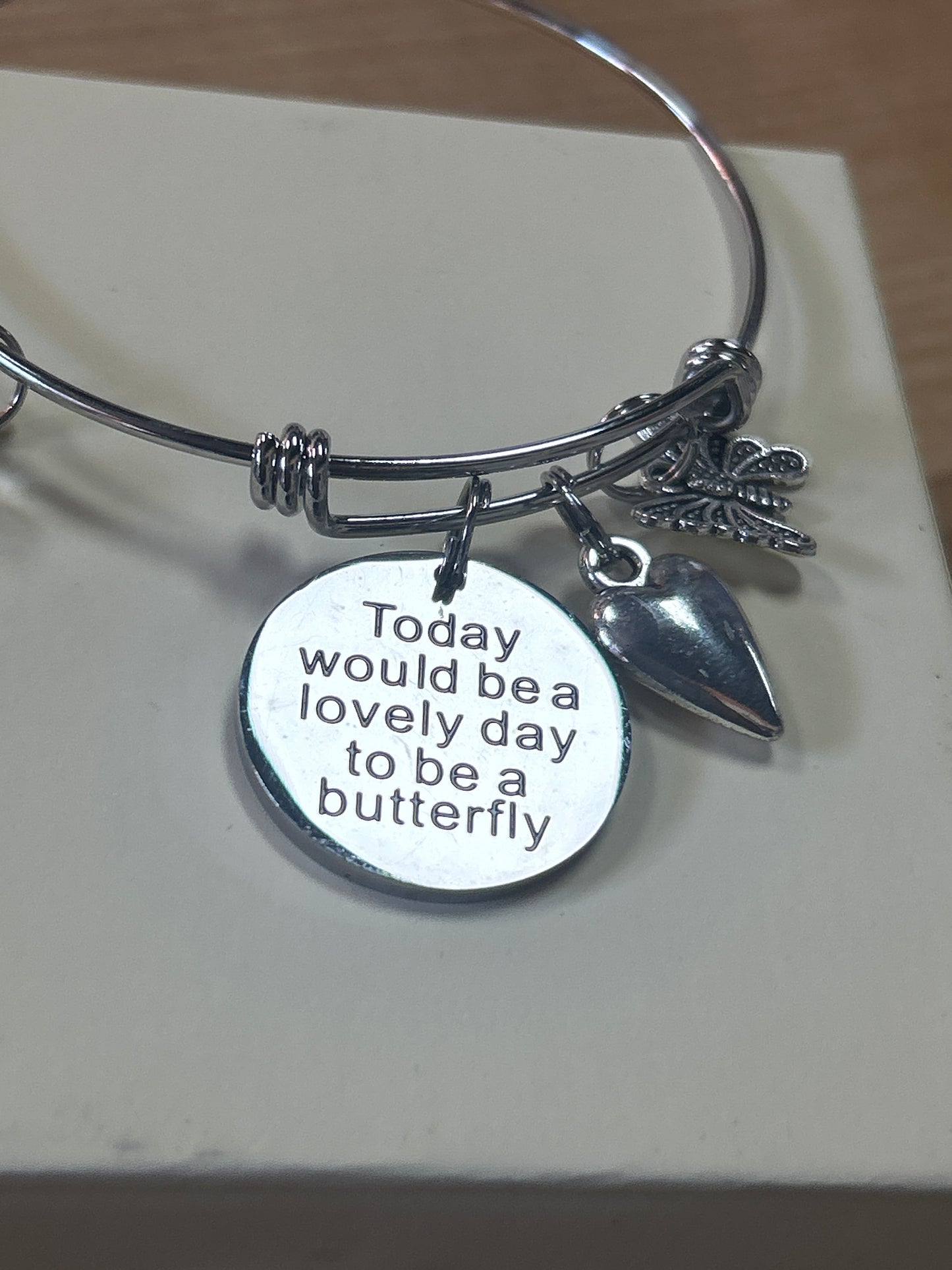 Lovely Day to be a Butterfly bracelet