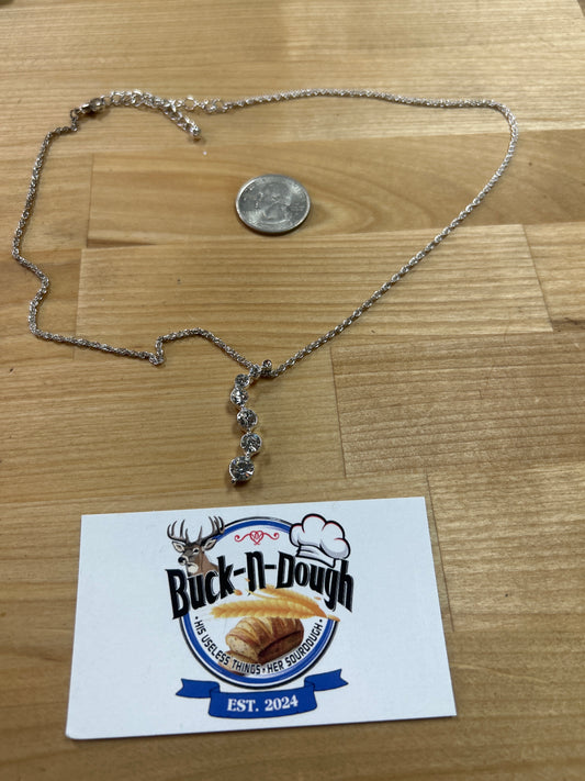 7 Crystal Pendant  Necklace 43025-4