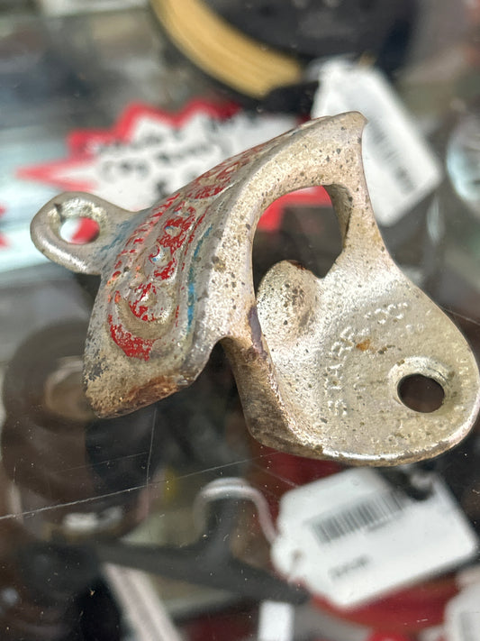 Vintage Coca-Cola Coke wall opener 1943 thru 1975