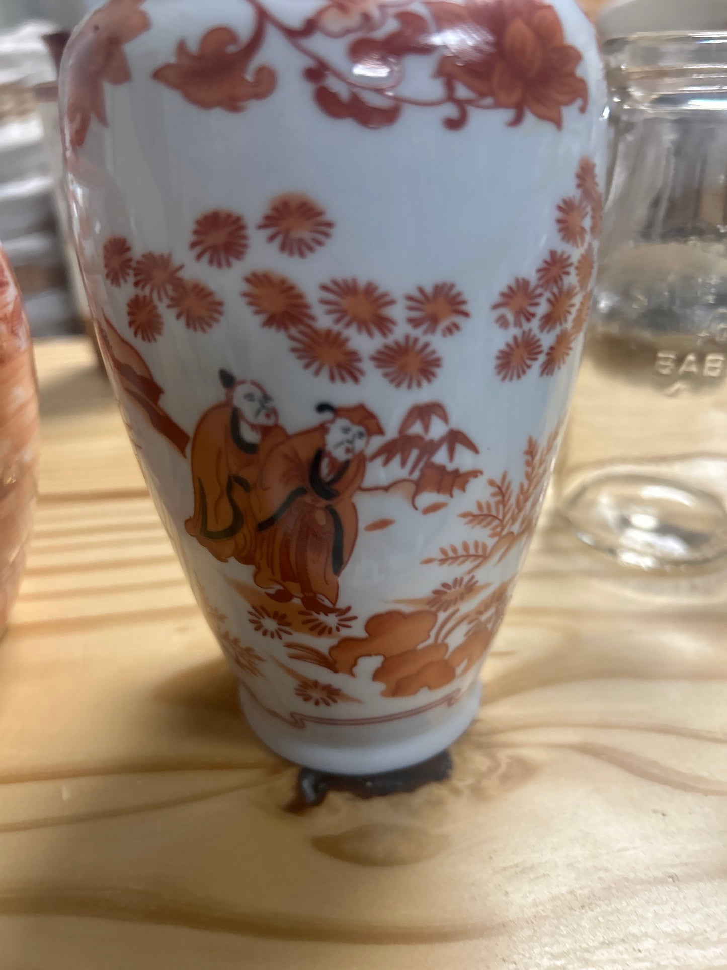 PORCELAIN VASE UNMARKED