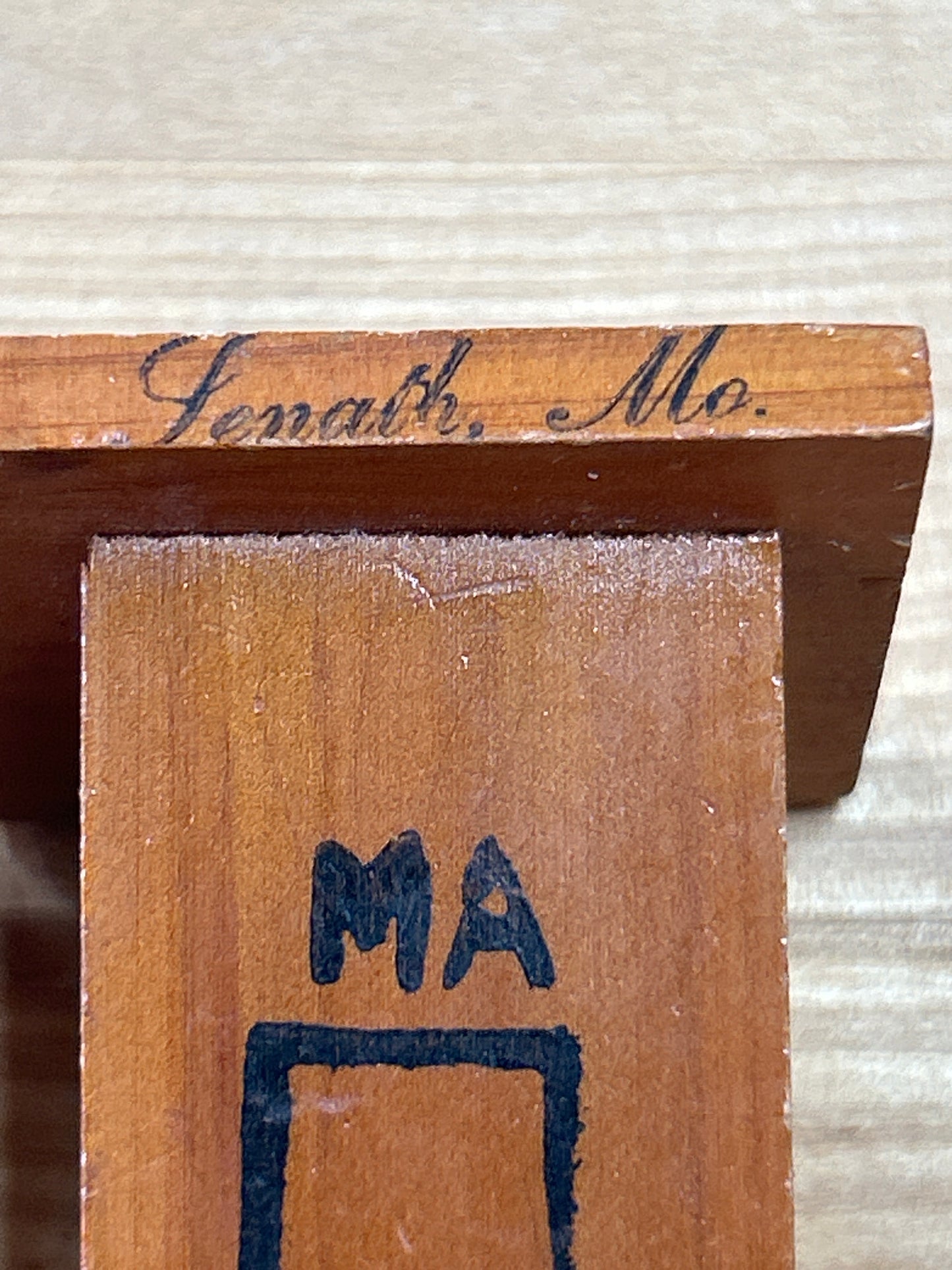 Ma and Pa salt and pepper shakers. Vintage MO.