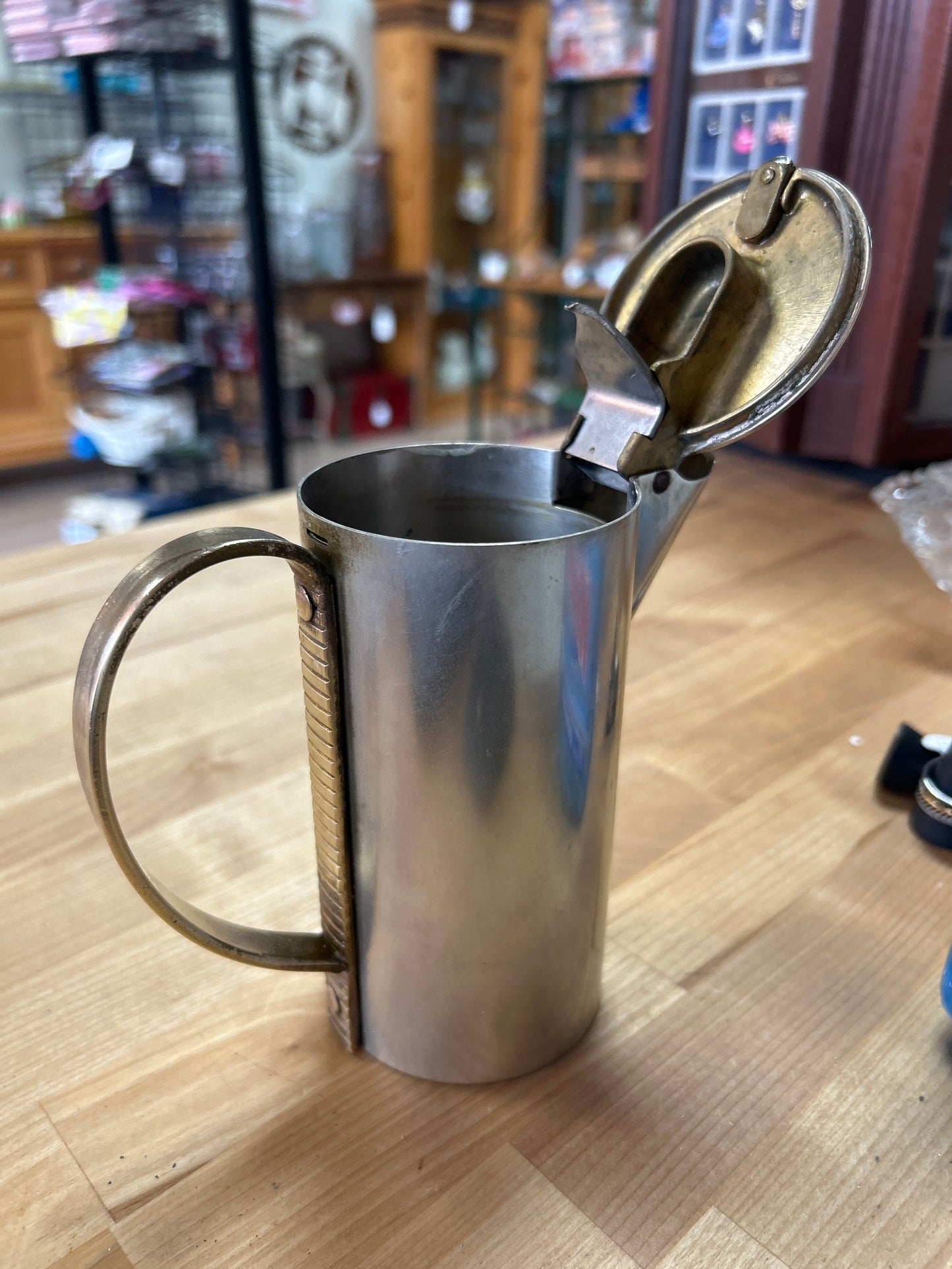 Vintage 1930’s Revere Company Tapster (beer can punch and holder)(Really Neat)