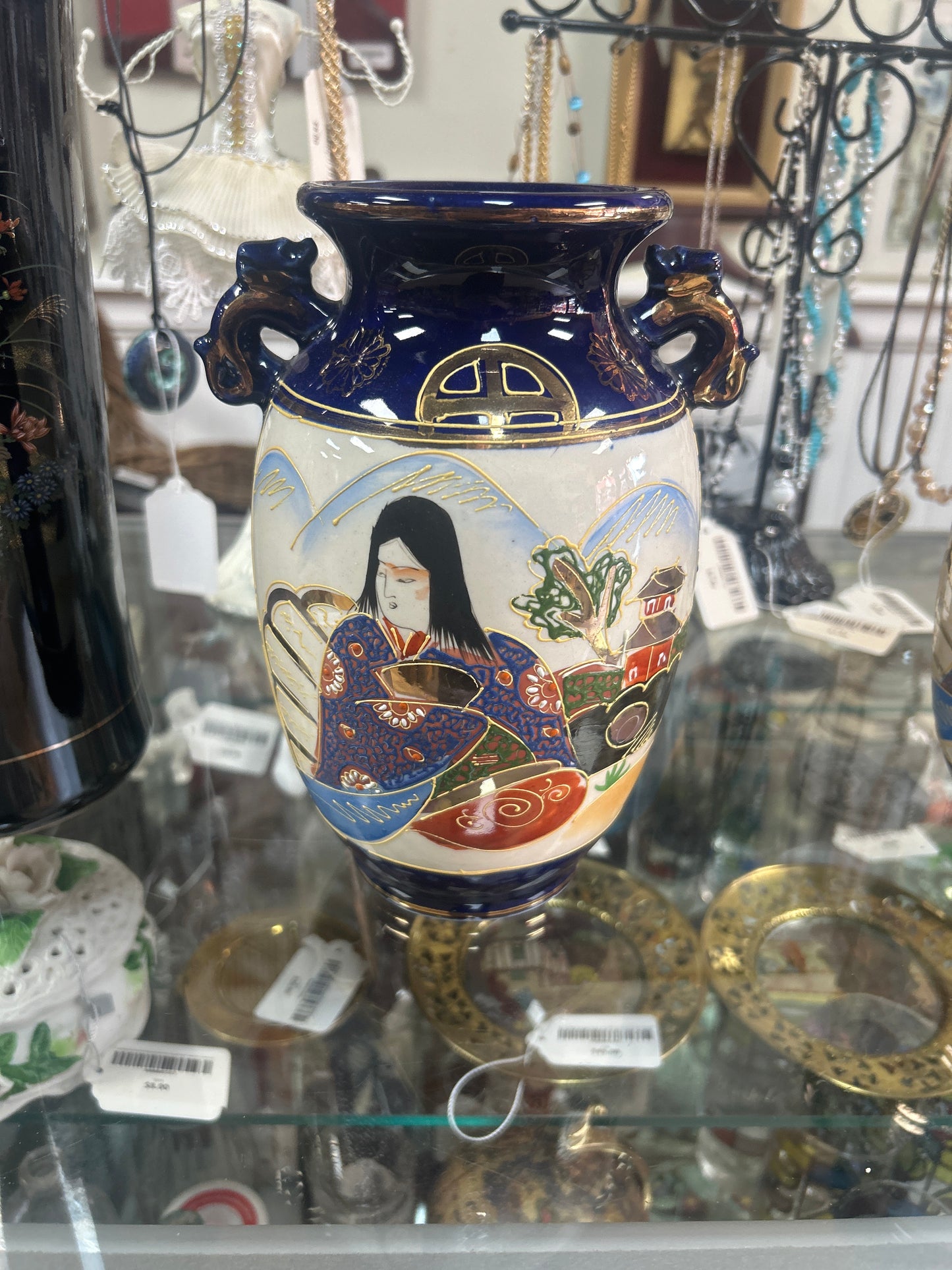 Cobalt Blue Japanese Porcelain