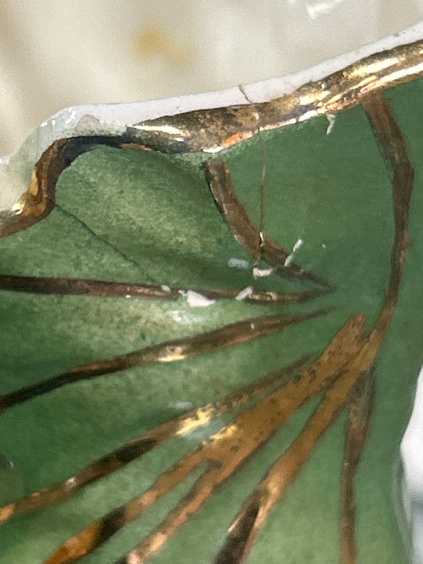 Vintage 1950s McCoy Art Pottery Vase With Grapes, Vines, and Leaves (small repair)