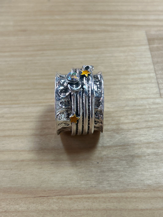 Double Star Ring size 7