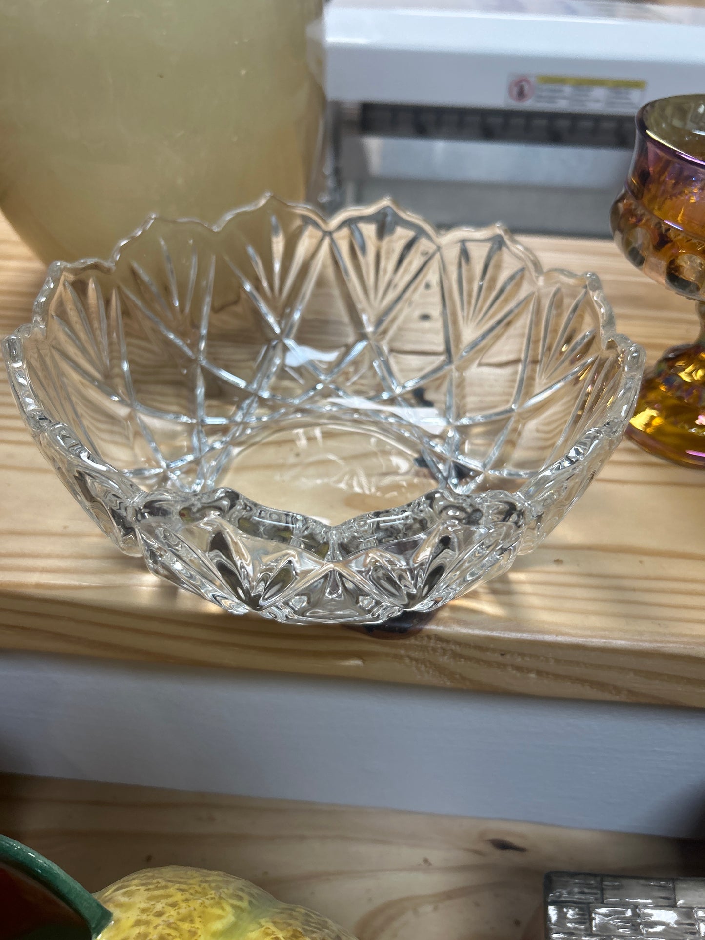 Mikasa Roxborough Crystal Bowl