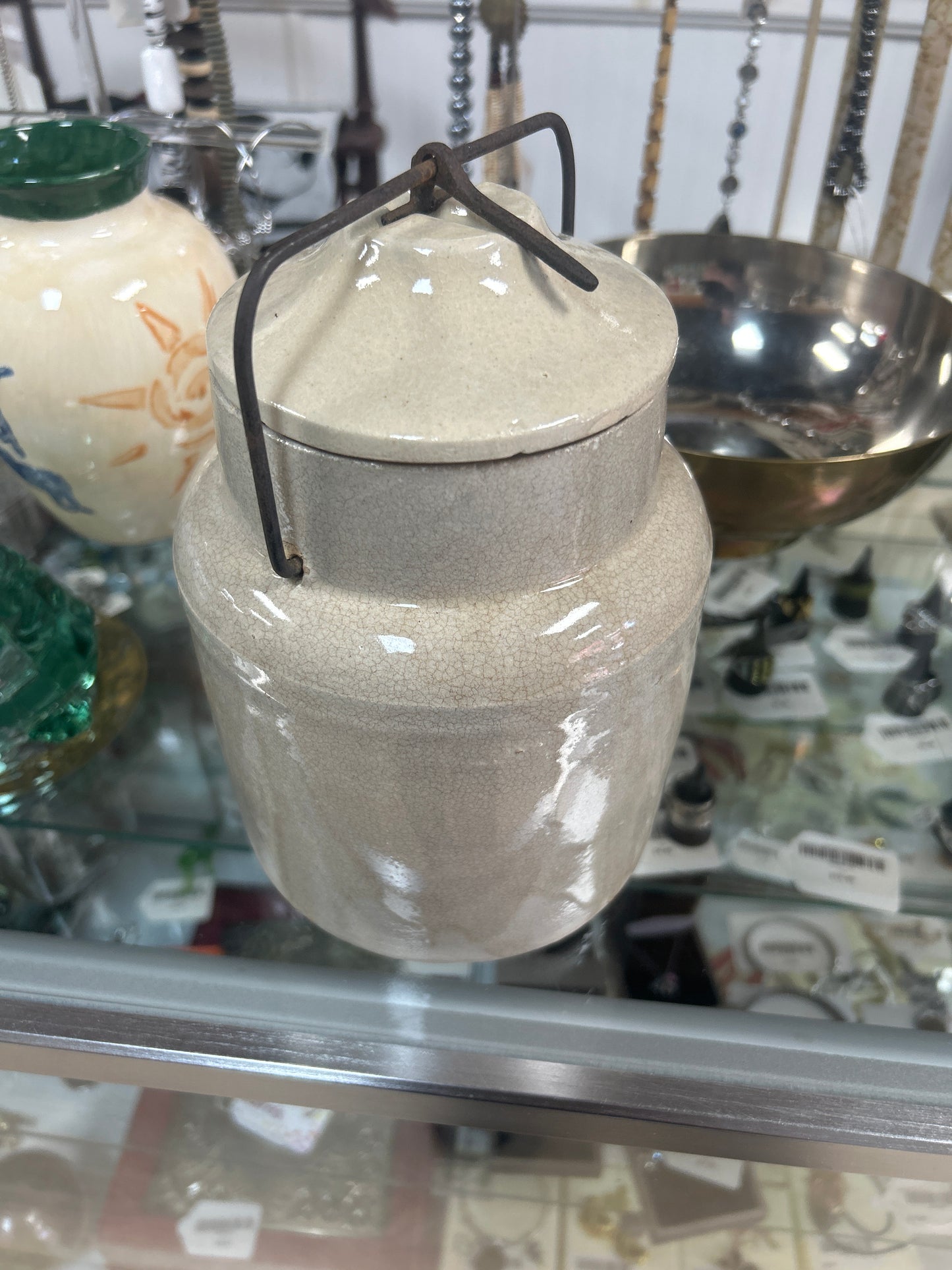 Antique Stoneware canning jar