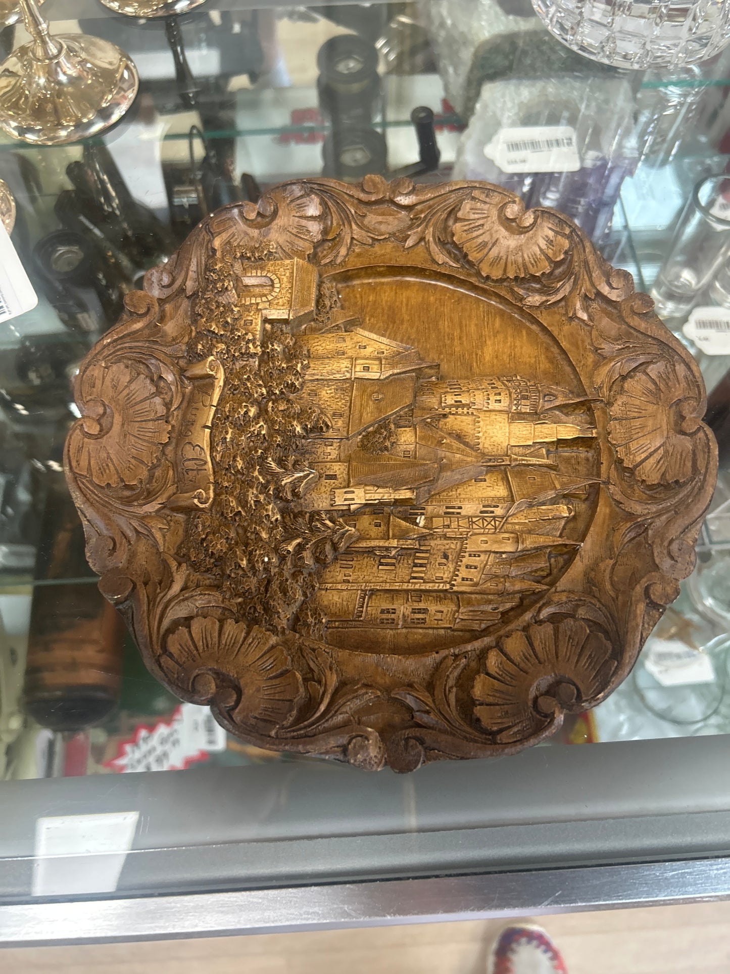 Vintage “Burg Eltz" wall plate