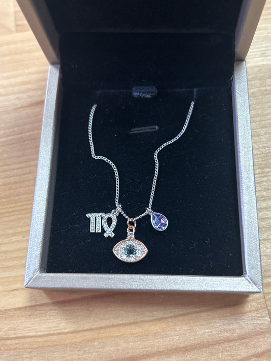 Necklace Eye of Evil (purple)