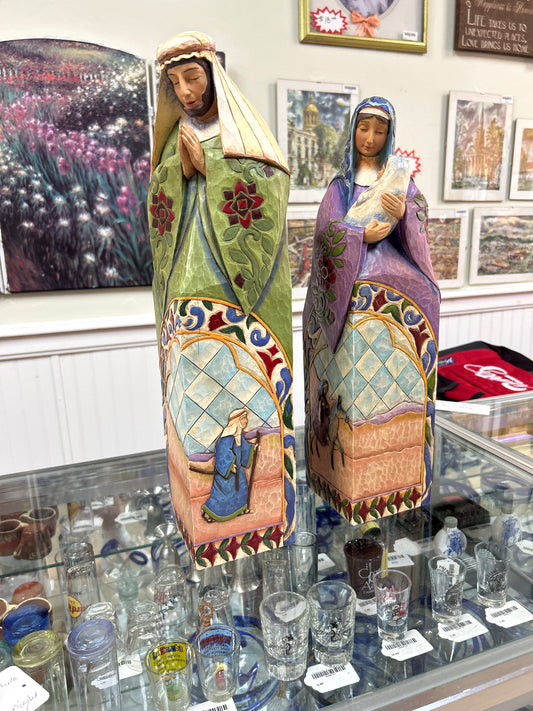 2006 Jim Shore 18” “Blessed Night Nativity” (wood)
