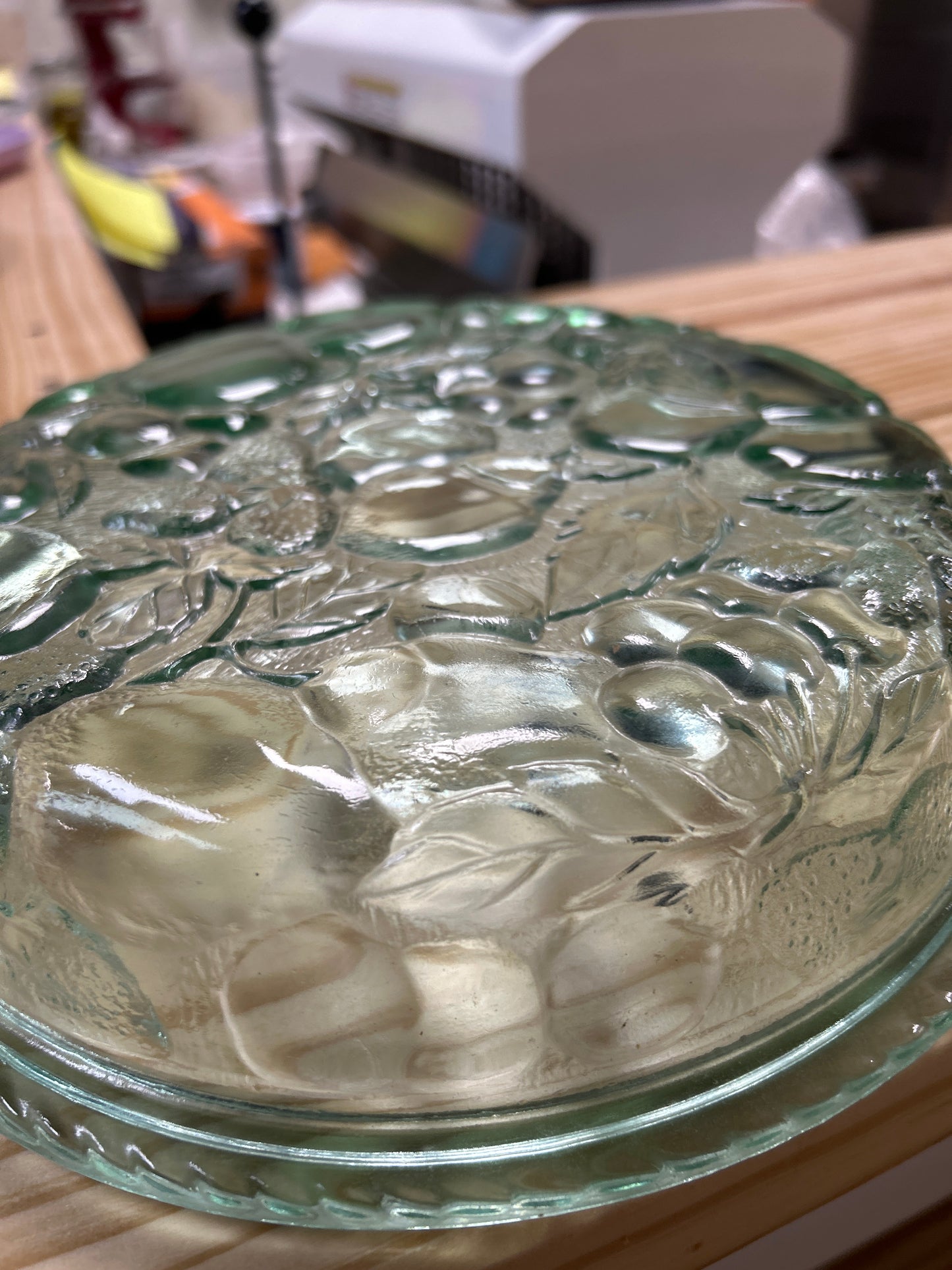 Orchard Green Glass Dish