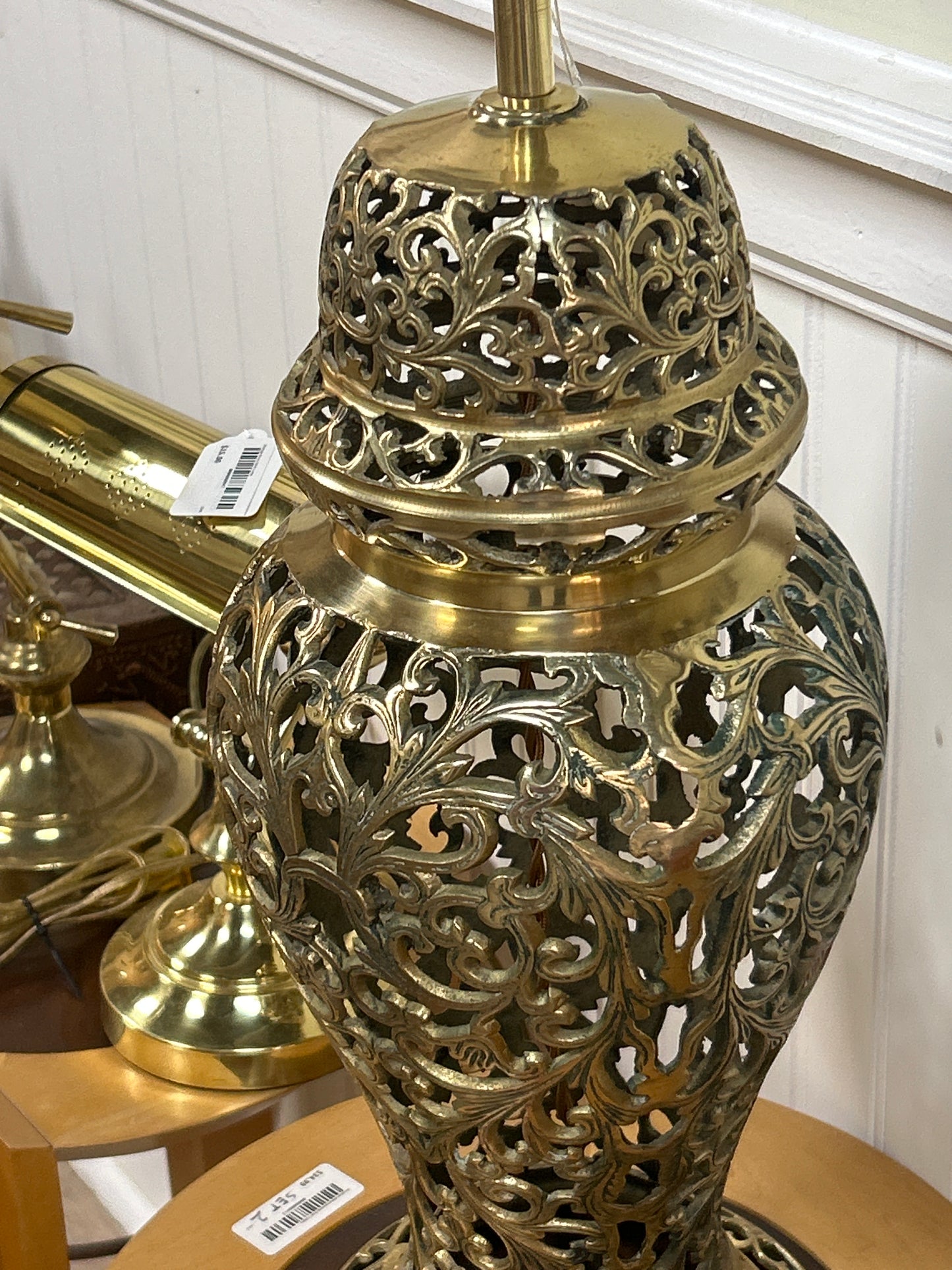 Vintage Brass Lamp