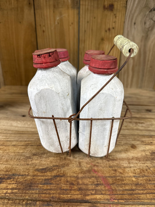 Vintage Toy Milk Crate Decor