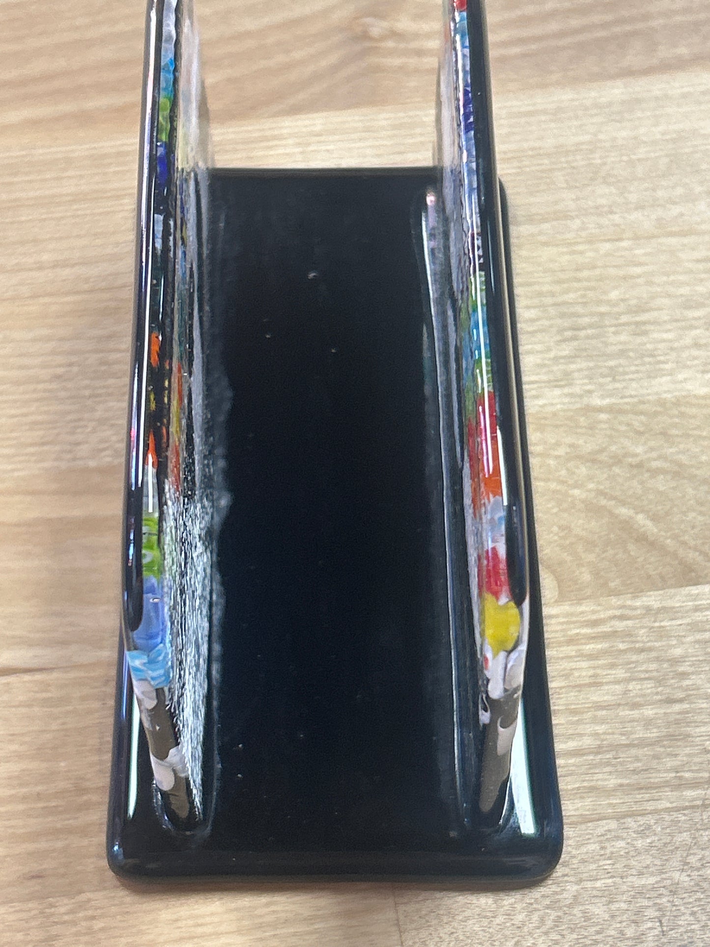 Vintage Handmade Letter holder Murano Glass Made in Italy