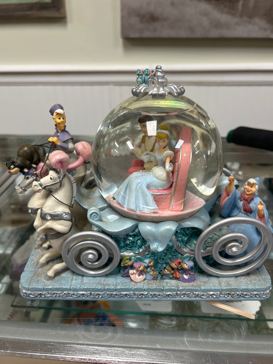 Disney 50 Anniversary Cinderella Snow Globe