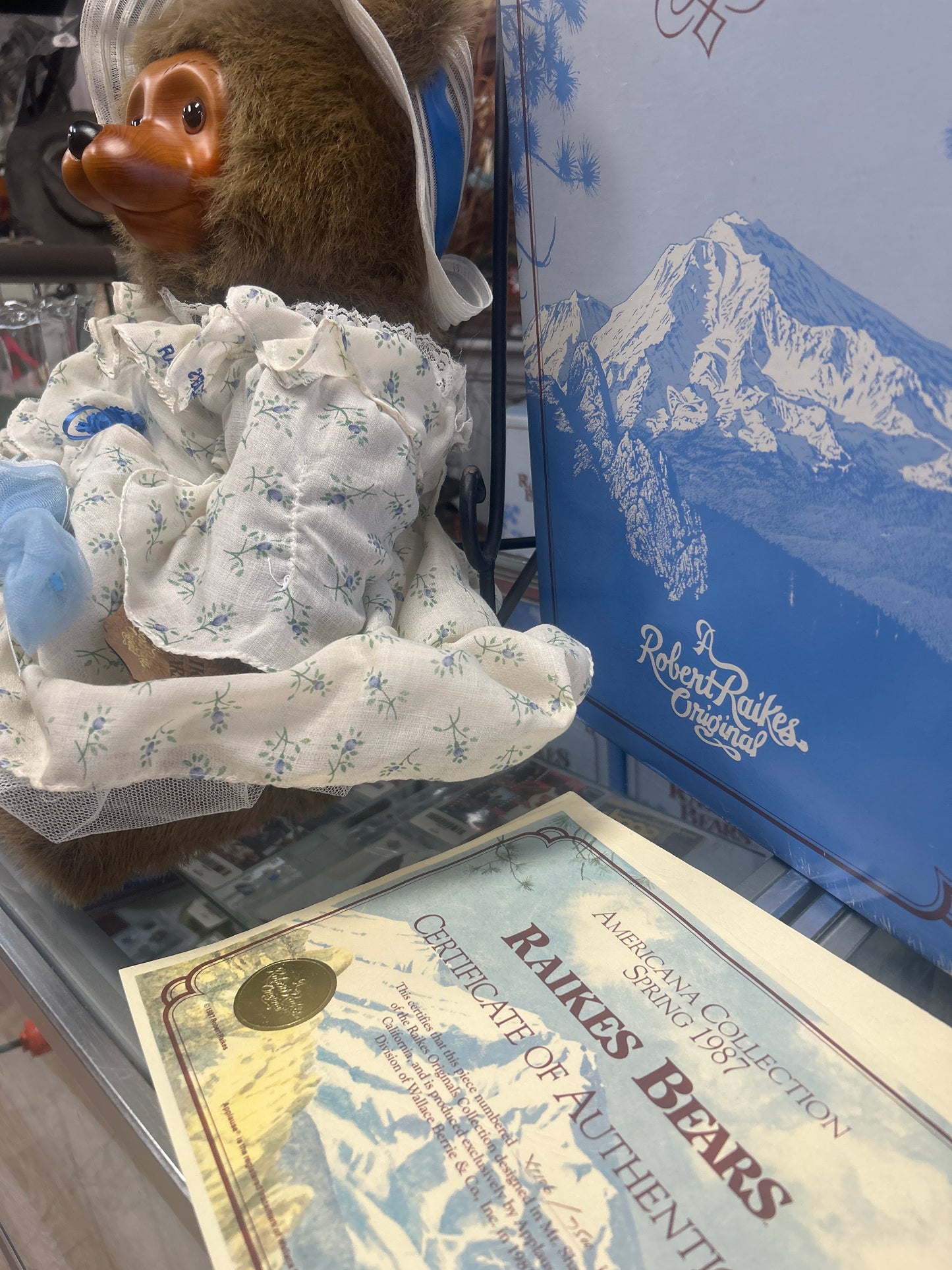 Raikes Original Bear Miss Melody- W/Box 1106/7500 Paperwork