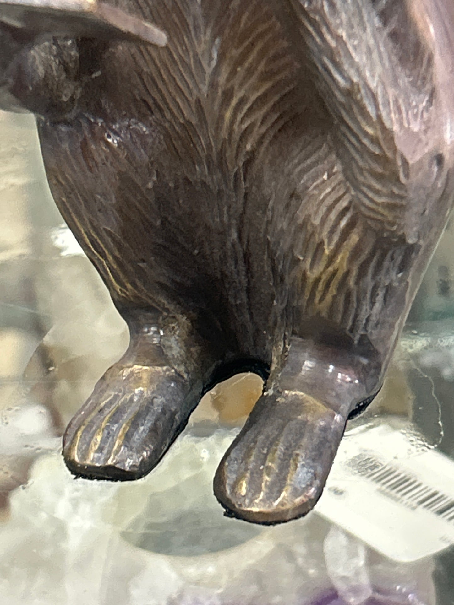 VINTAGE Bronze Monkey Sculpture