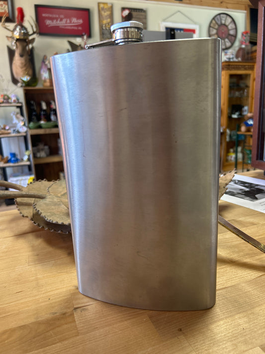64oz Stainless Steel Flask (preowned)