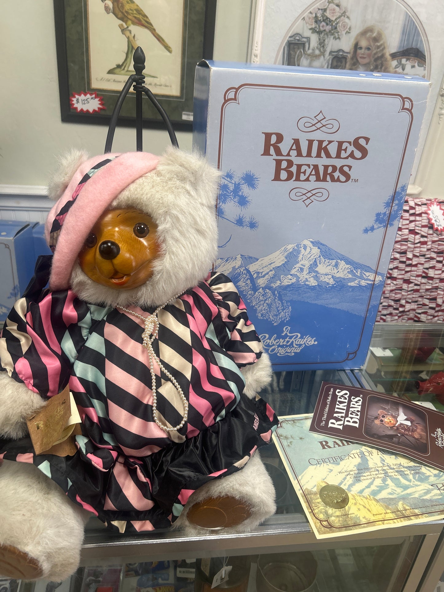 Raikes Original Bear Maude- W/Box 3335/15000 Paperwork