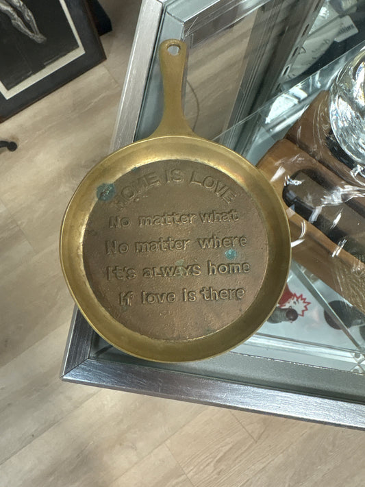 “Home Is Love” Vintage Mini Pan