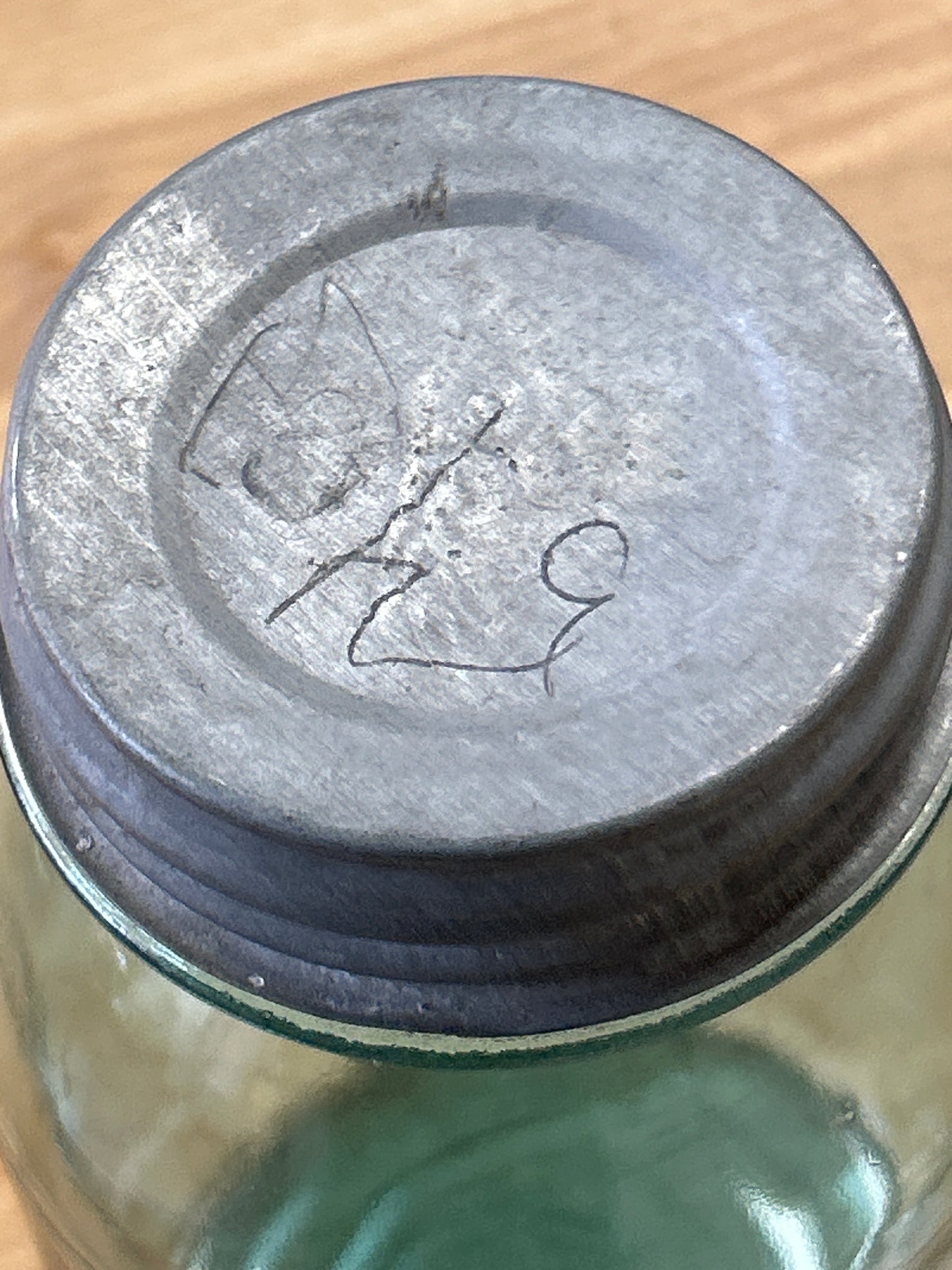 Ball Perfect Mason Jar Aqua Blue w/ Lid #3