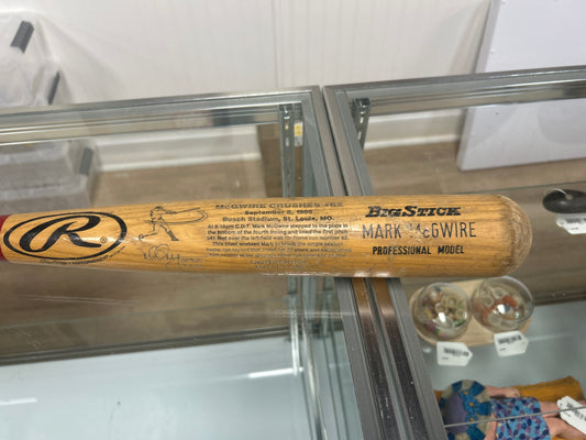 Big Stick Mark McGwire Professional Model Bat *limited edition"