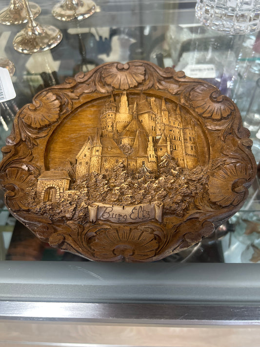 Vintage “Burg Eltz" wall plate