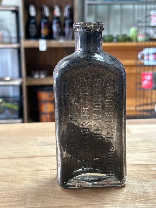 Vintage JL Prescott Liquid Stove Polish