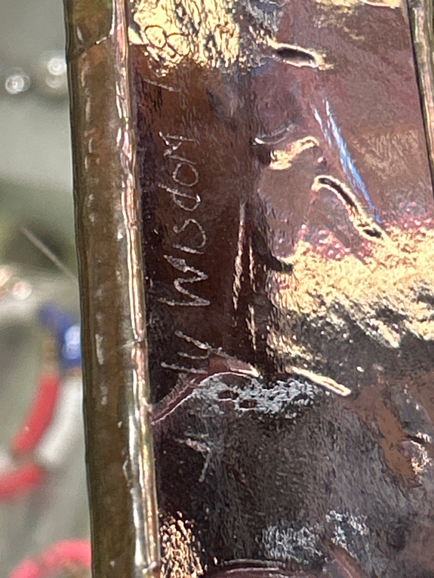 Vintage Two Wheel Kaleidoscope (Judy Wisdom 1983) NICE