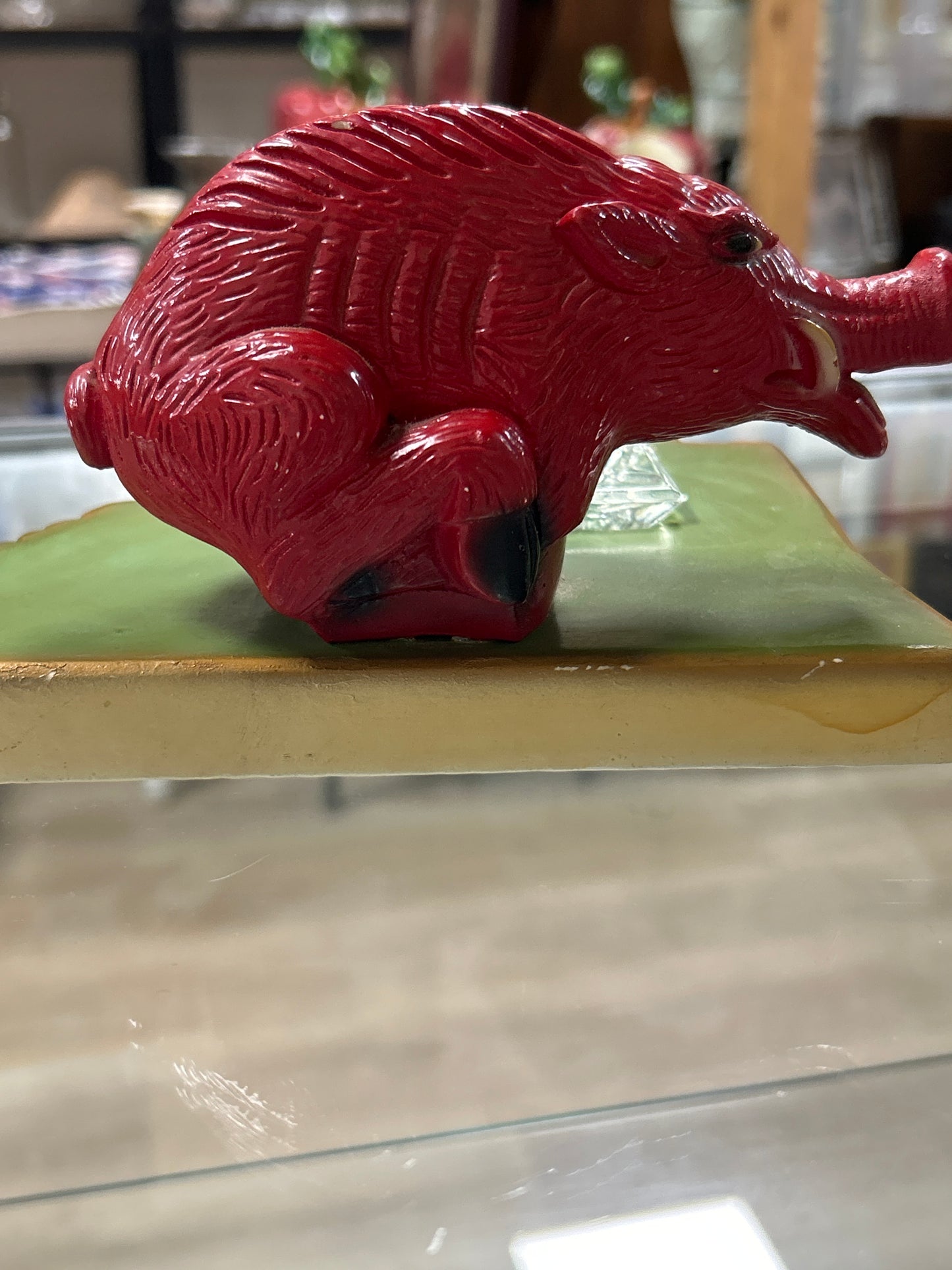 RARE Vintage Arkansas Razorback Ashtray