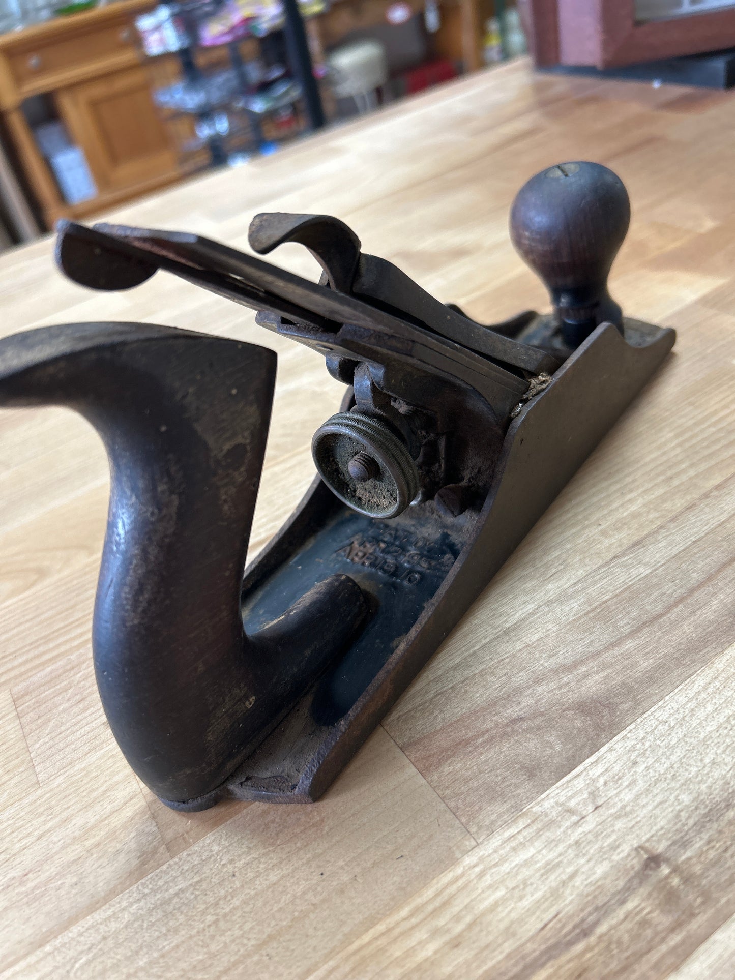 AntiqueStanley Bed Rock Plane #604 Rare (needs front knob replaced)