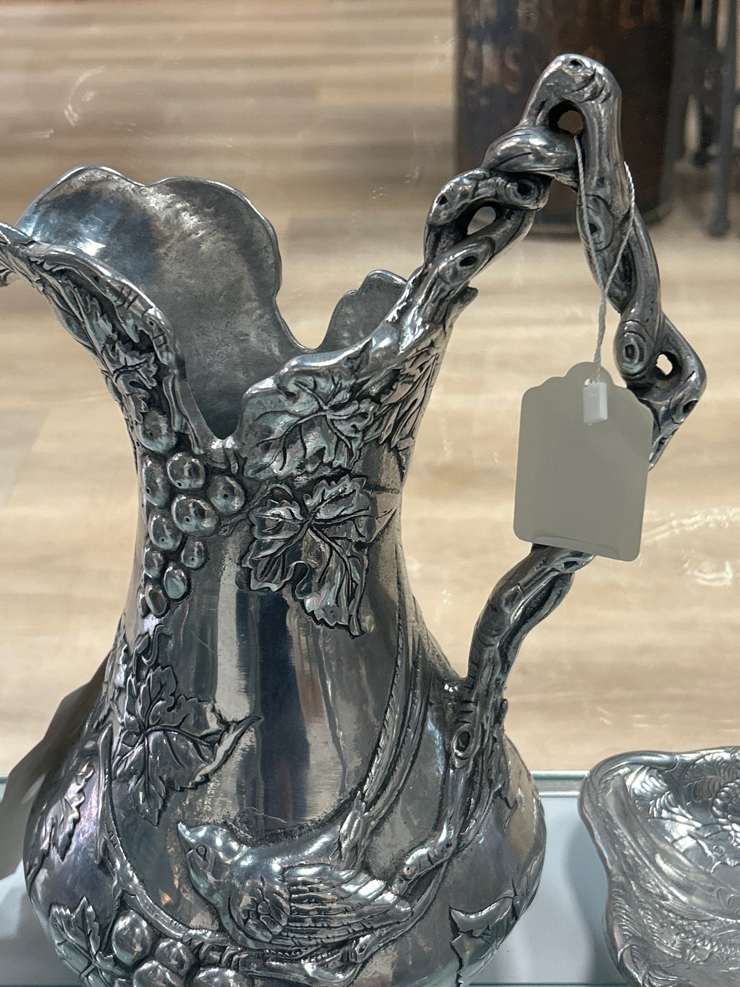 Arthur Court 2000 Grape themed Pitcher 12”