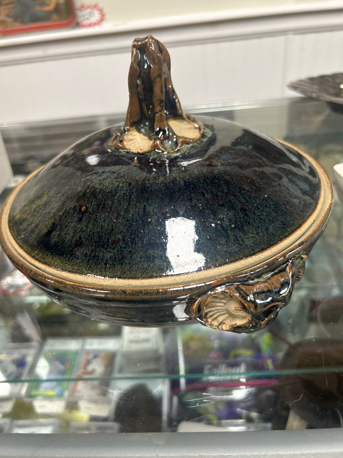 Studio Bowl w/lid Sign Bottom