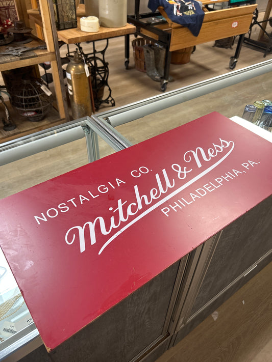 Mitchell & Ness Store sign (no frame)