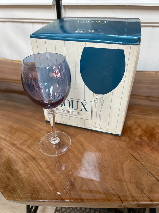 Colony Bijoux 4pc Goblet Set (10.7oz glasses)