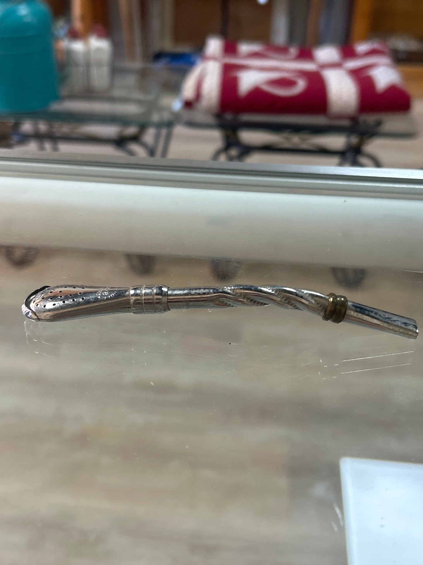 tea straw stainer