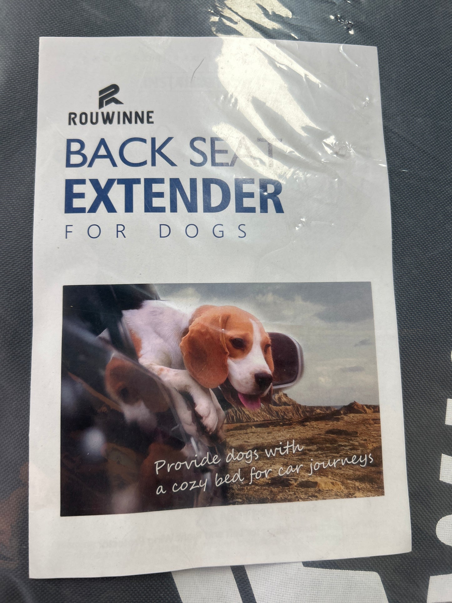Rouwinne Back Seat Extender for Dogs