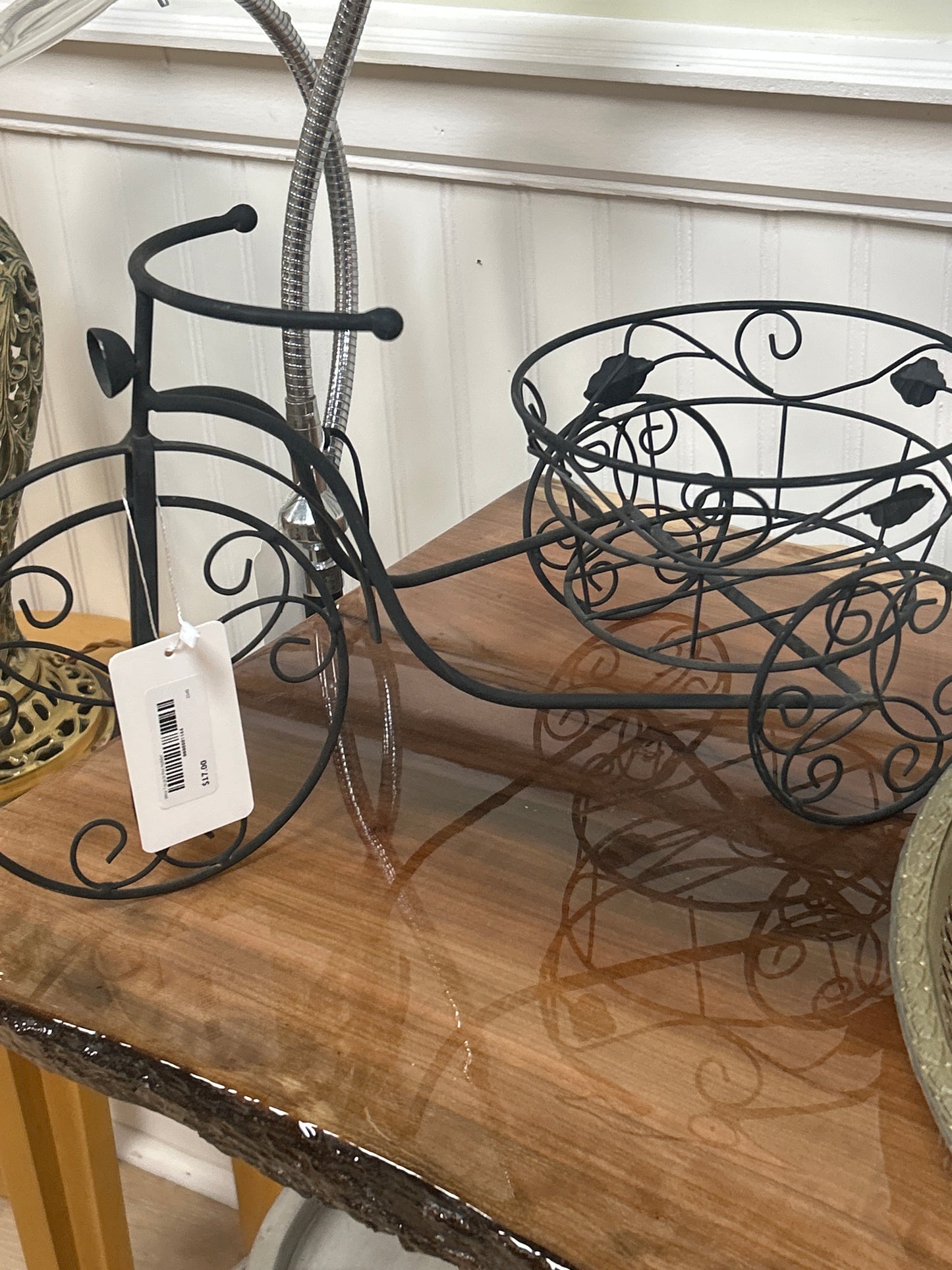 Wire Tricycle Pot Holder