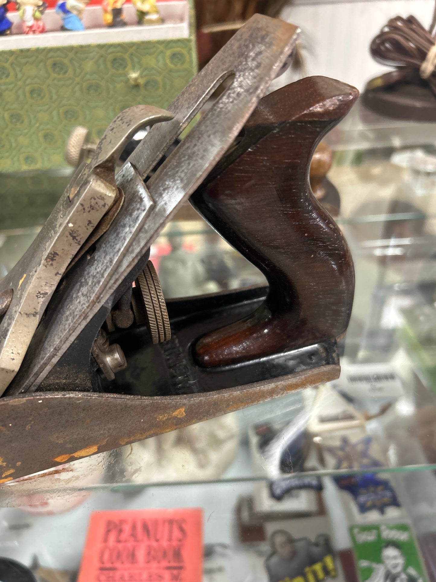 Vintage Stanley Bailey No 4  Smoothing Plane Vintage Woodworking Hand Tool