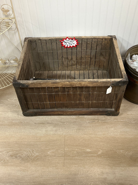 Vintage G.B Lewis Shipping Crate RARE