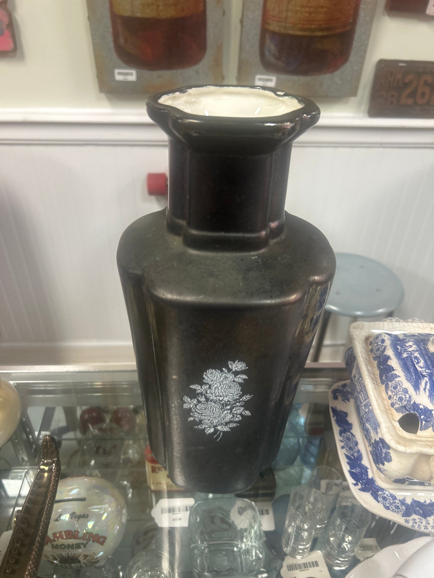 B. Case vase 14”