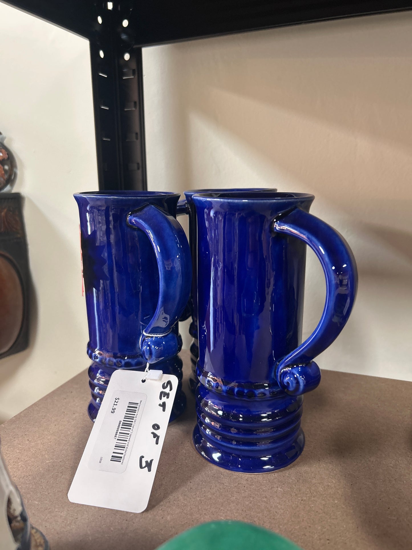 Weil pottery mug 1967 (set of 3 signed and dated bottom)