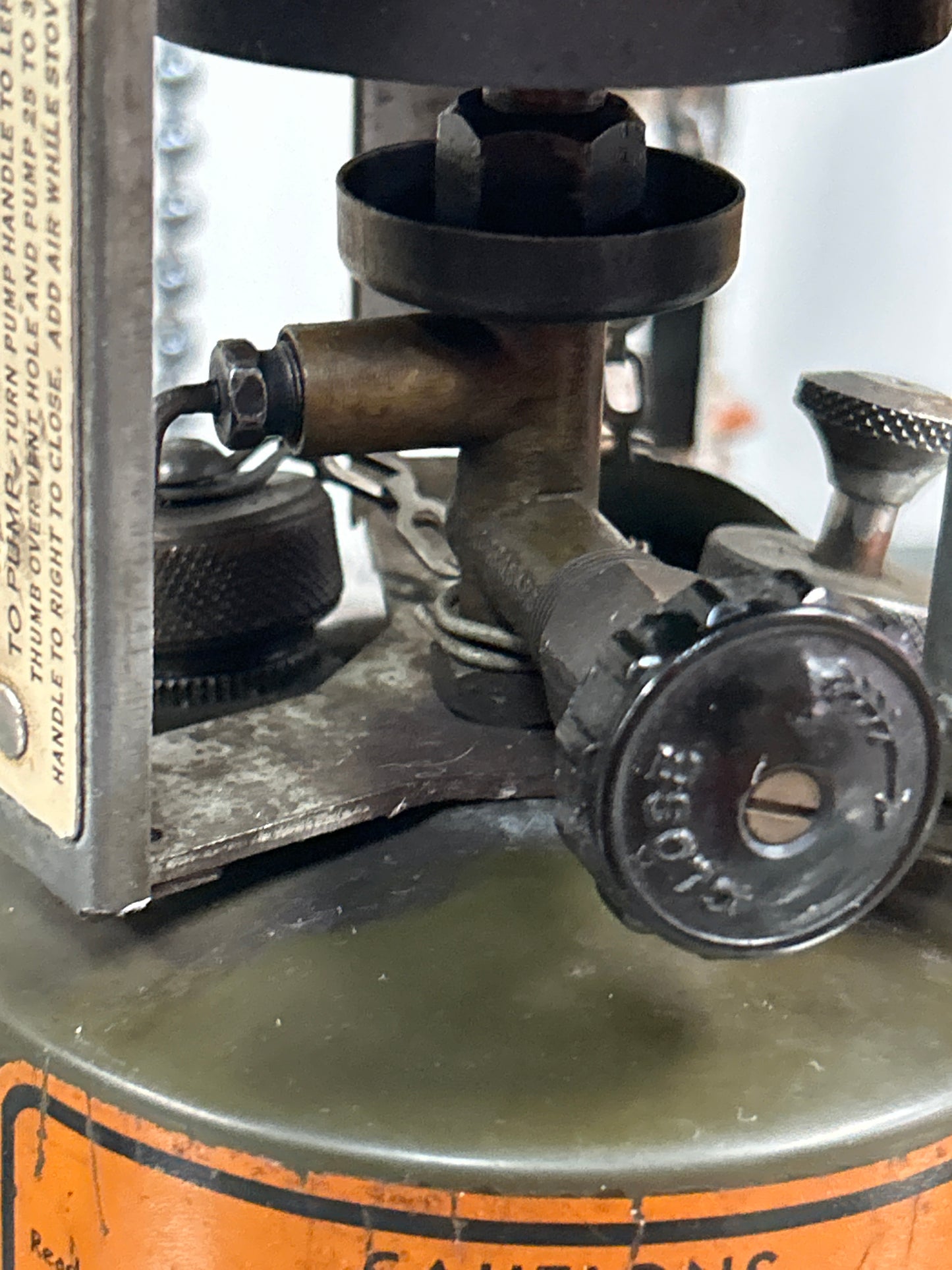 US 1945 WW2 Coleman Stove (dated)