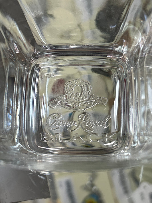 Crown Royal “Black” Glasses (pair)