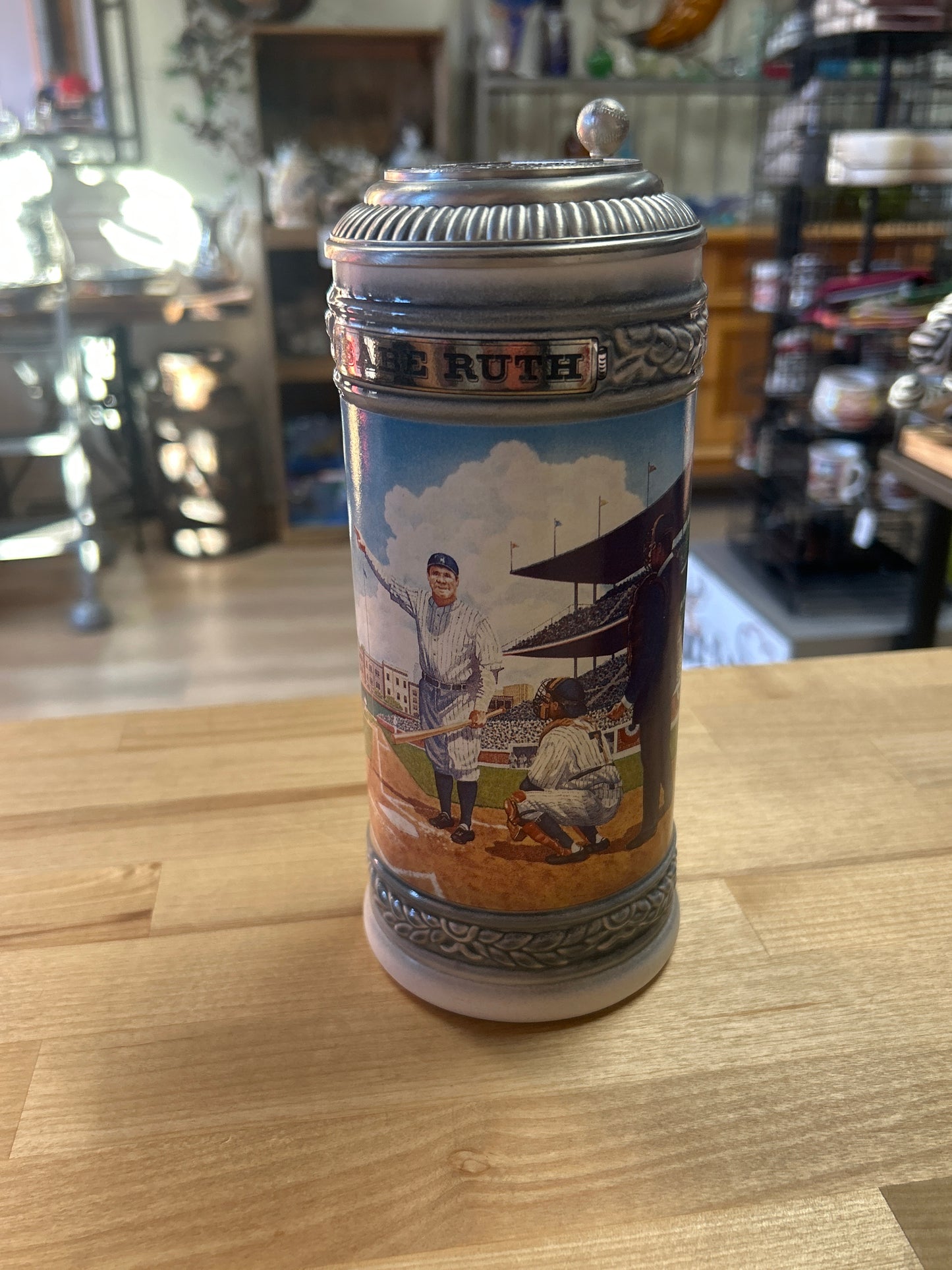 Budweiser Sports Legends Babe Ruth 1991 Stein