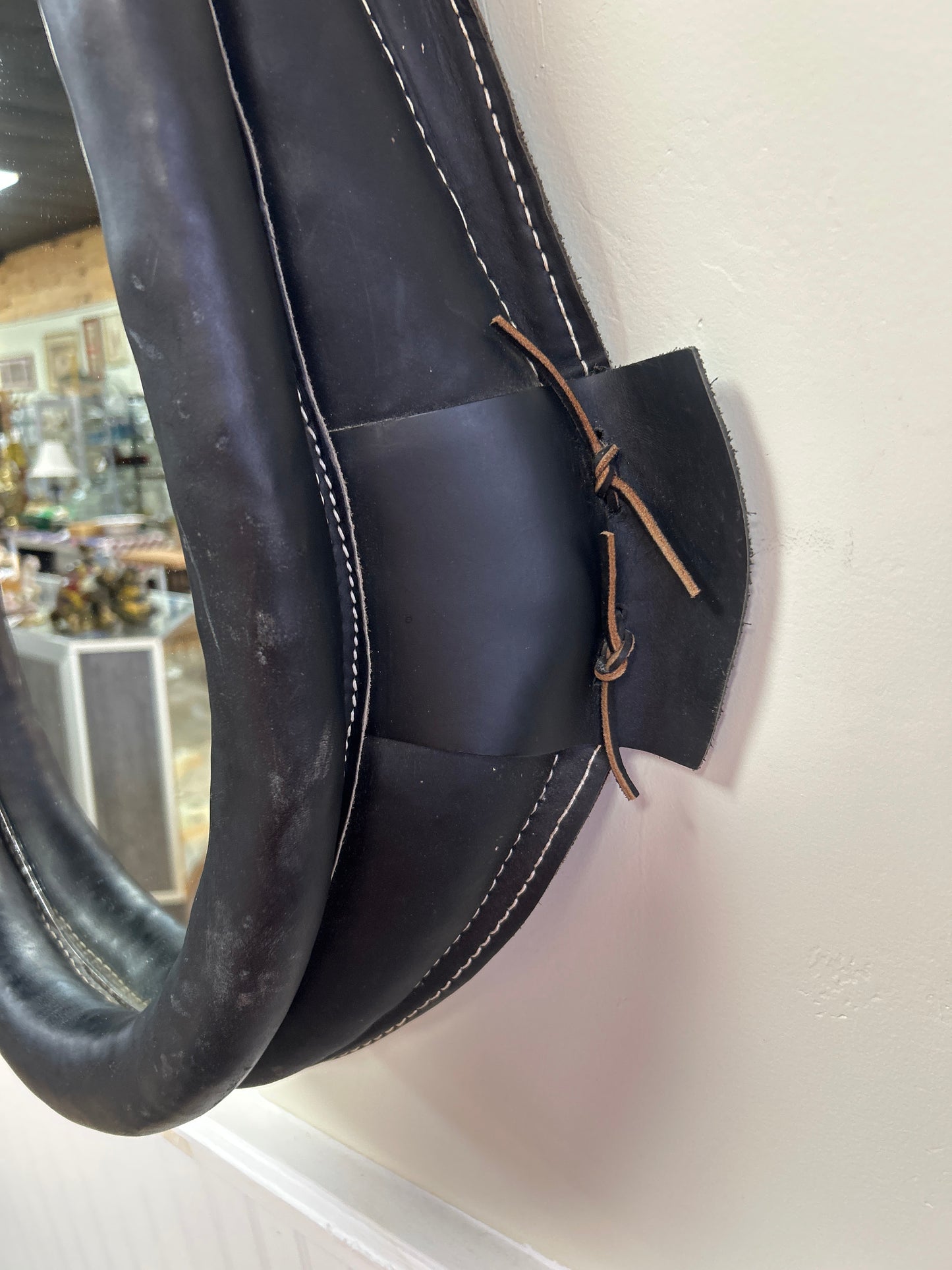 Horse Collar Mirror (nice quality piece) Not Vintage (pre-owned).